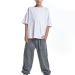 Джоггеры для мальчиков Mini Maxi, модель 7991, цвет графит/меланж