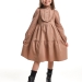 Платье для девочек Mini Maxi, модель 8052, цвет коричневый