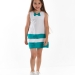 Платье для девочек Mini Maxi, модель 2844, цвет бирюзовый