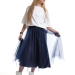 Юбка для девочек Mini Maxi, модель 7608, цвет синий