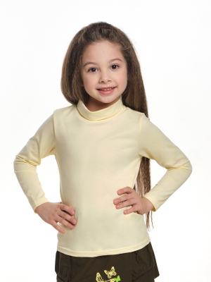Футболка для девочек Mini Maxi, модель 7374, цвет желтый