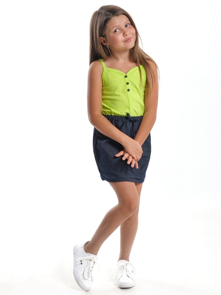 Сарафан для девочек Mini Maxi, модель 0818, цвет салатовый - Сарафаны для девочек