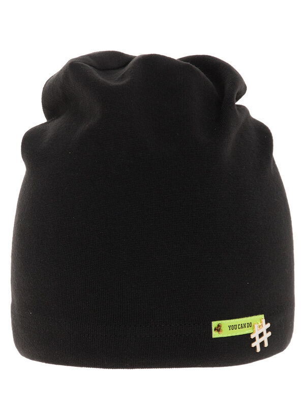 Шапка для девочки Аукцион, Миалт черный, лето - Для девочек весна-осень