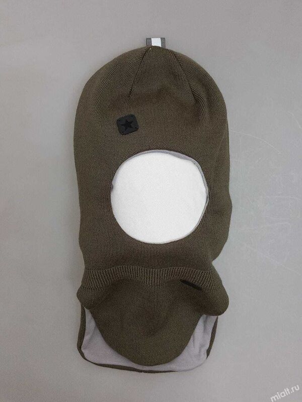 Шлем для мальчика Проводник, Миалт хаки - Шлемы осень-зима
