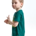Футболка для мальчиков Mini Maxi, модель 7426, цвет темно-зеленый