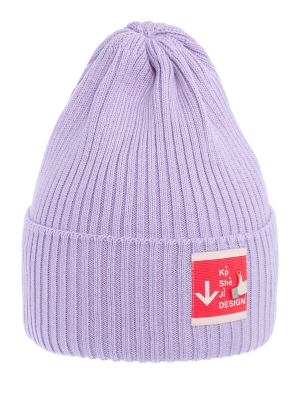 Шапка для девочки Арт-Деко, Миалт светло-сиреневый, весна-осень