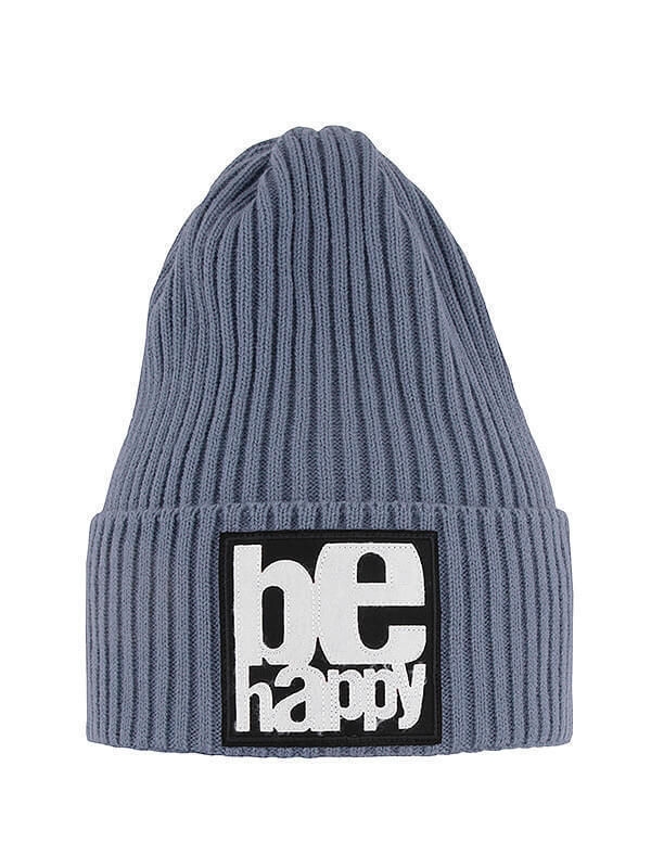 Шапка Be happy, Миалт гризаль - Для девочек весна-осень