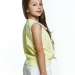 Футболка для девочек Mini Maxi, модель 0719, цвет желтый