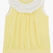 Футболка для девочек Mini Maxi, модель 0719, цвет желтый