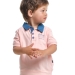 Поло для мальчиков Mini Maxi, модель 6516, цвет розовый