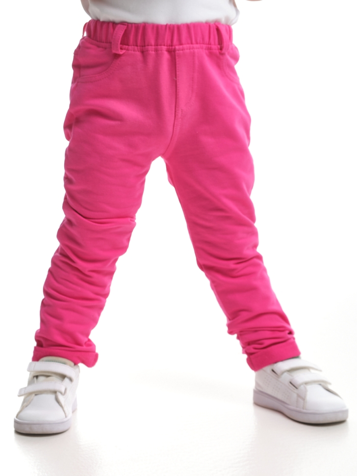 Брюки для девочек Mini Maxi, модель 2103, цвет малиновый - Штаны трикотажные