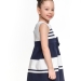 Платье для девочек Mini Maxi, модель 1578, цвет белый/синий