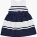 Платье для девочек Mini Maxi, модель 1578, цвет белый/синий