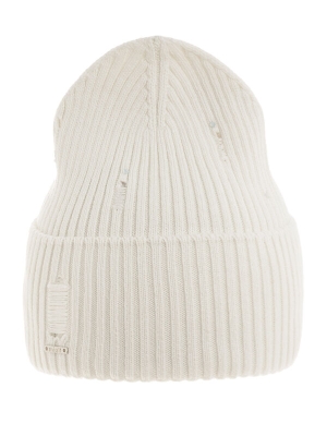 Шапка для девочки Беверли, Миалт белый, весна-осень