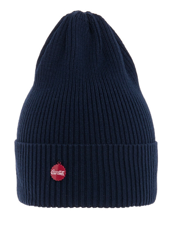 Шапка Drink, Миалт темно-синий, весна-осень - Для девочек весна-осень