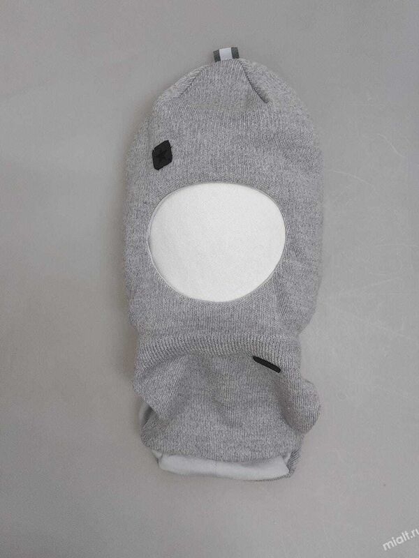 Шлем для мальчика Проводник, Миалт светло-серый - Шлемы осень-зима