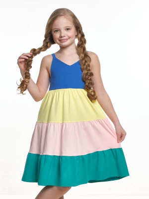 Платье для девочек Mini Maxi, модель 7593, цвет мультиколор