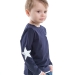 Лонгслив для мальчиков Mini Maxi, модель 0429, цвет темно-синий