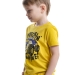 Футболка для мальчиков Mini Maxi, модель 7895, цвет горчичный