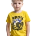 Футболка для мальчиков Mini Maxi, модель 7895, цвет горчичный