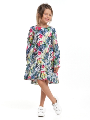 Платье для девочек Mini Maxi, модель 7969, цвет мультиколор/мультиколор