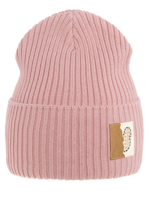 Шапка для девочки Эврика, Миалт пудровый, весна-осень