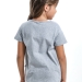 Футболка для девочек Mini Maxi, модель 6473, цвет серый