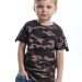 Футболка для мальчиков Mini Maxi, модель 6060, цвет камуфляж