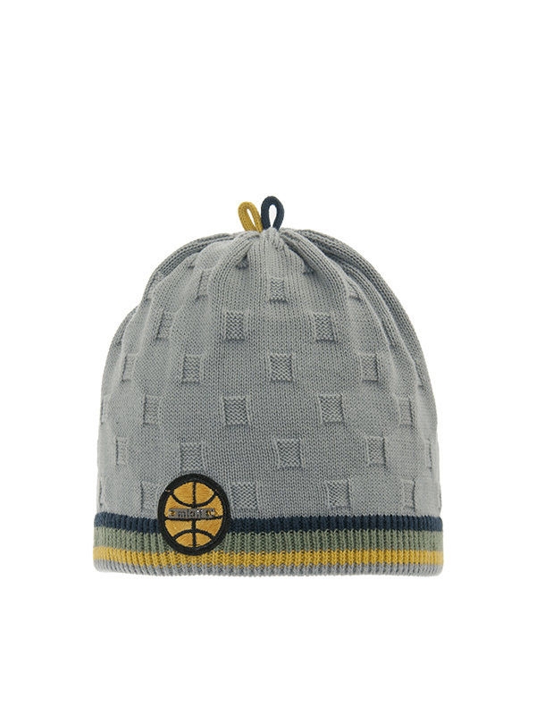 Шапка для мальчика Физкульт, Миалт серый, весна-осень - Шапки весна-осень