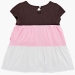 Футболка для девочек Mini Maxi, модель 1567, цвет розовый/коричневый