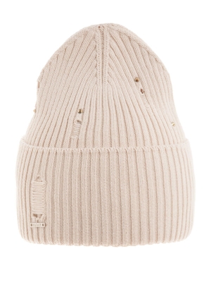 Шапка для девочки Беверли, Миалт бледно-бежевый, весна-осень