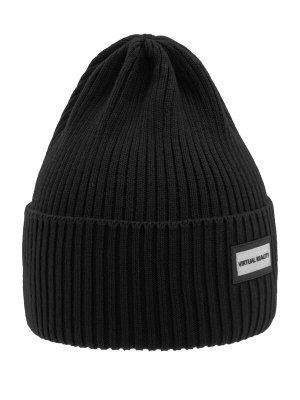 Шапка для мальчика Виртуал, Миалт черный, весна-осень