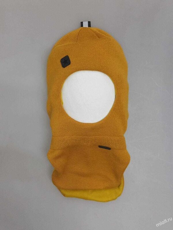 Шлем для мальчика Проводник, Миалт горчичный - Шлемы осень-зима