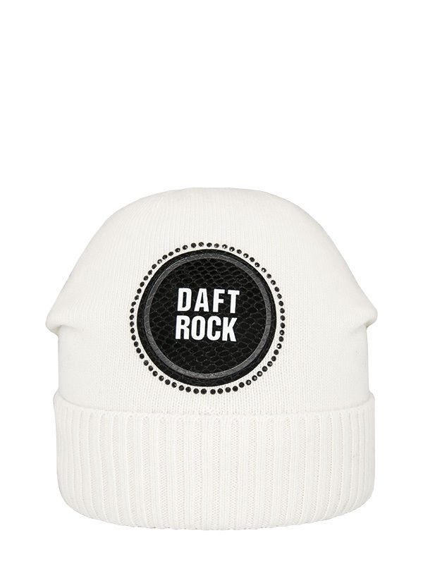 Шапка для девочки Дикий рок, Миалт белый, весна-осень - Шапочки молодежные