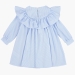 Платье для девочек Mini Maxi, модель 7007, цвет мультиколор/голубой