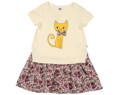 Платье для девочек Mini Maxi, модель 2144, цвет мультиколор