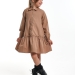 Платье для девочек Mini Maxi, модель 7967, цвет коричневый