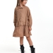 Платье для девочек Mini Maxi, модель 7967, цвет коричневый