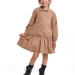 Платье для девочек Mini Maxi, модель 7967, цвет коричневый