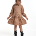 Платье для девочек Mini Maxi, модель 7967, цвет коричневый