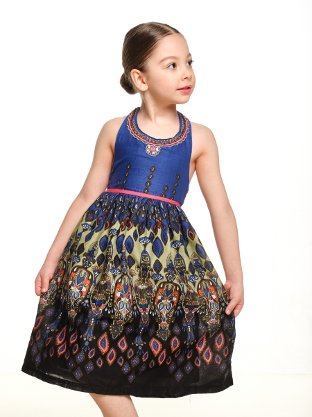 Сарафан для девочек Mini Maxi, модель , цвет мультиколор - Сарафаны для девочек
