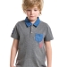 Футболка для мальчиков Mini Maxi, модель 4234, цвет графит