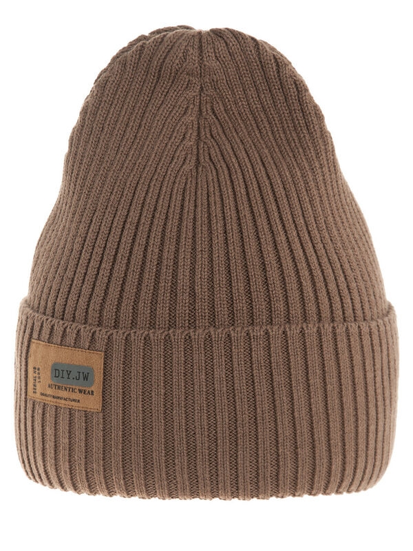 Шапка для мальчика Агентура, Миалт коричневый, весна-осень - Шапки весна-осень