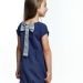 Платье для девочек Mini Maxi, модель 06335, цвет синий/серый