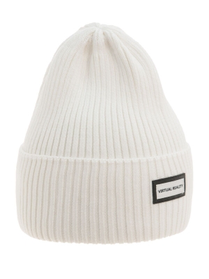 Шапка для мальчика Виртуал, Миалт белый, весна-осень