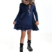 Платье для девочек Mini Maxi, модель 6806, цвет синий/синий/мультиколор