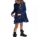 Платье для девочек Mini Maxi, модель 6806, цвет синий/синий/мультиколор