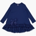Платье для девочек Mini Maxi, модель 6806, цвет синий/синий/мультиколор