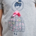 Футболка для девочек Mini Maxi, модель 3968, цвет серый
