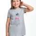 Футболка для девочек Mini Maxi, модель 3968, цвет серый